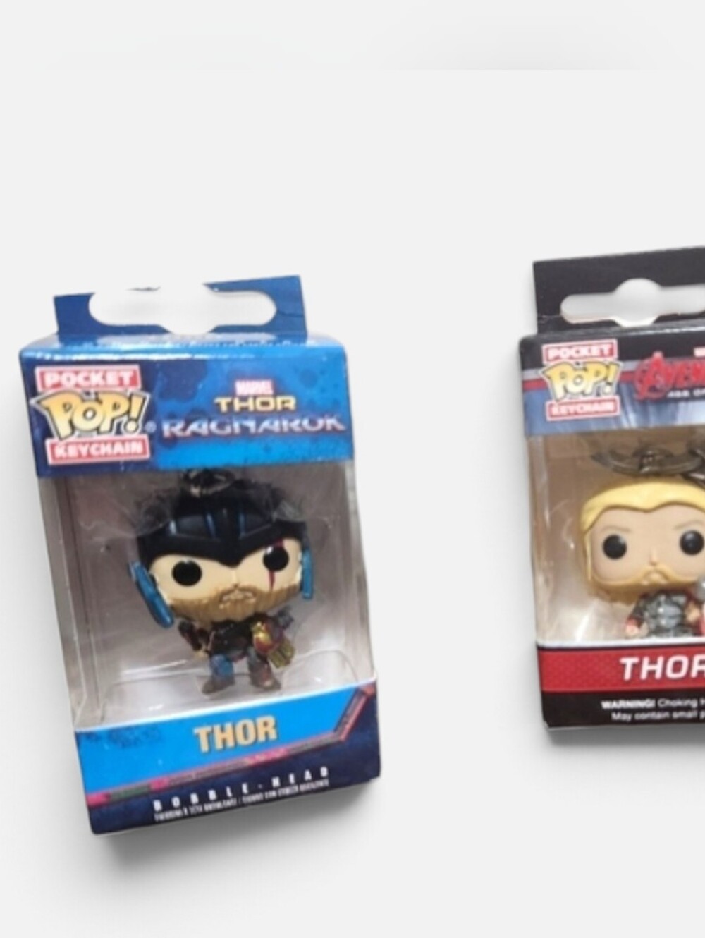Funko Pop! Marvel Thor keychains -set of Two